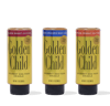 Golden Child drizzle bottles